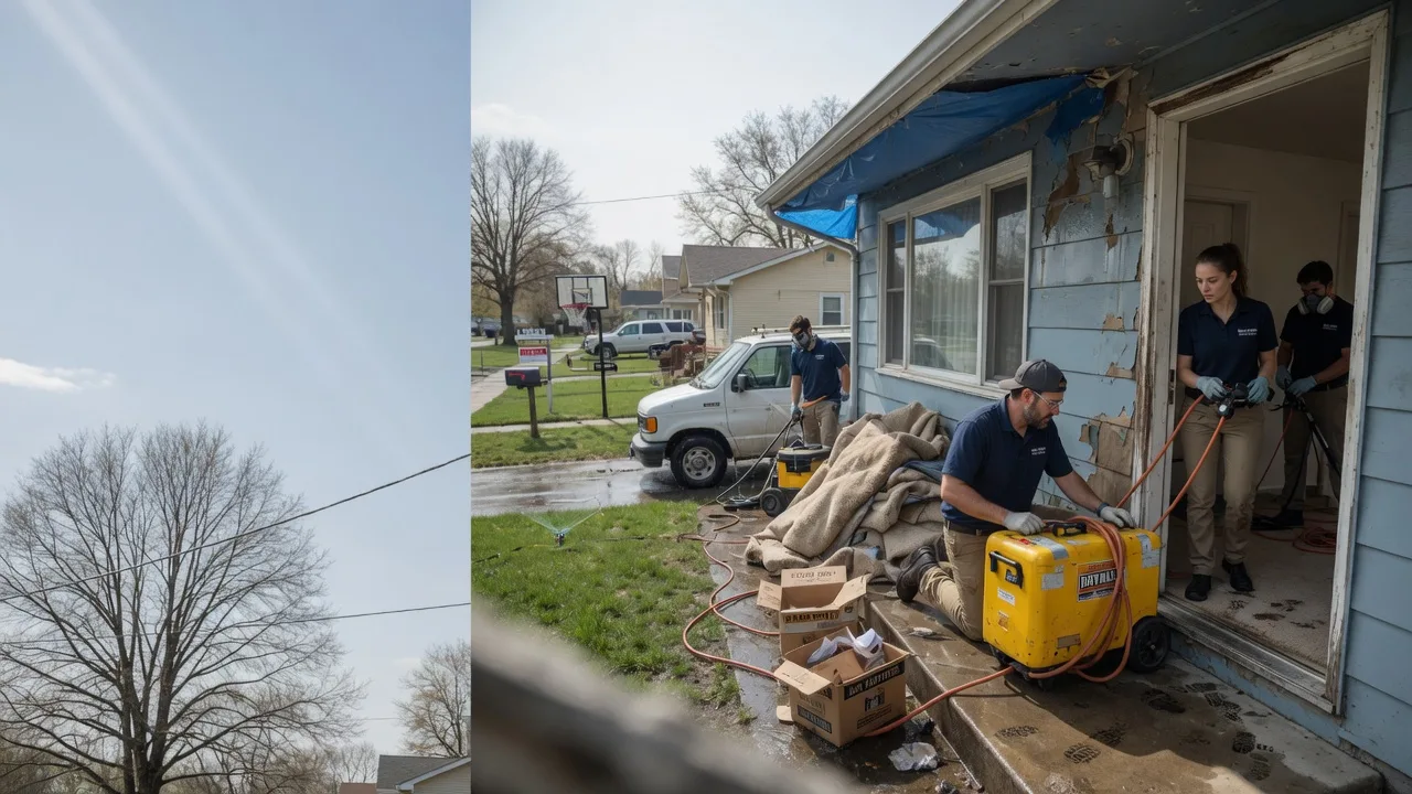 Basement Flood Cleanup in Pontiac, MO near me